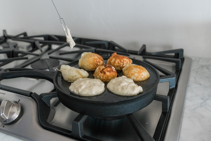 Camp Chef Aebleskiver Gietijzeren bakvorm