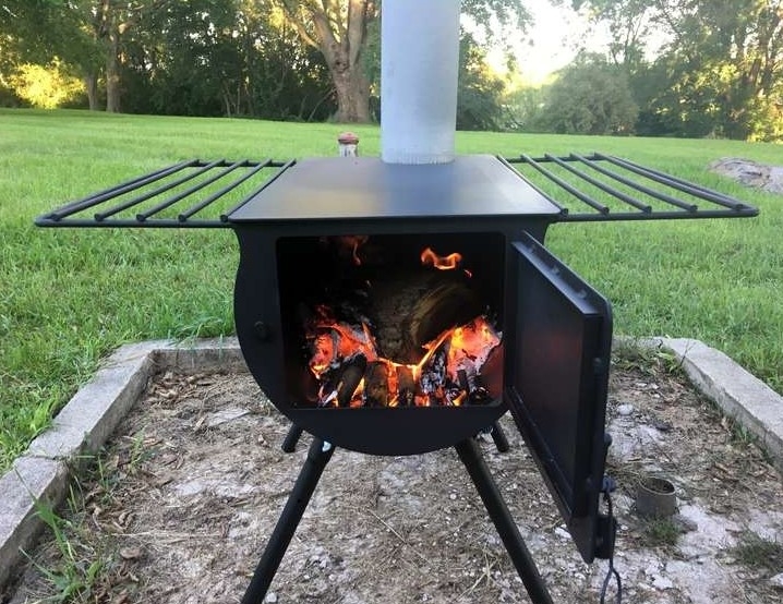 Alpine camp clearance chef wood stove